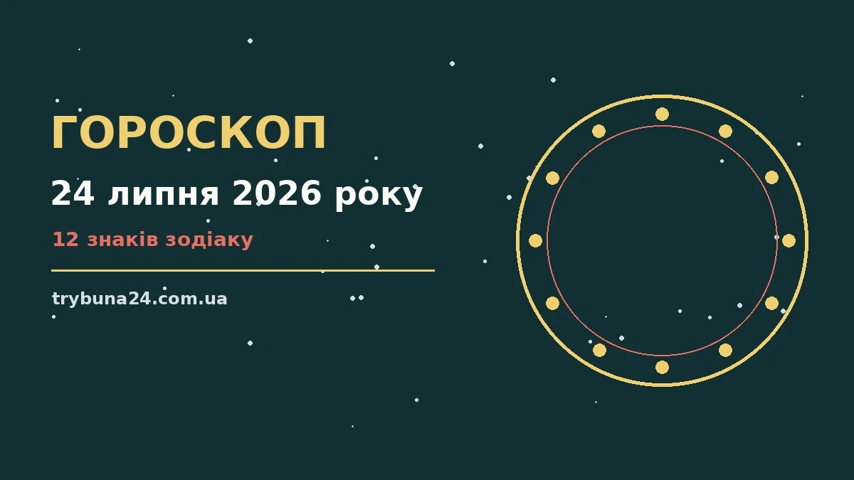 Гороскоп на 24 липня 2026 року: головні підказки дня про фінанси та особисте життя