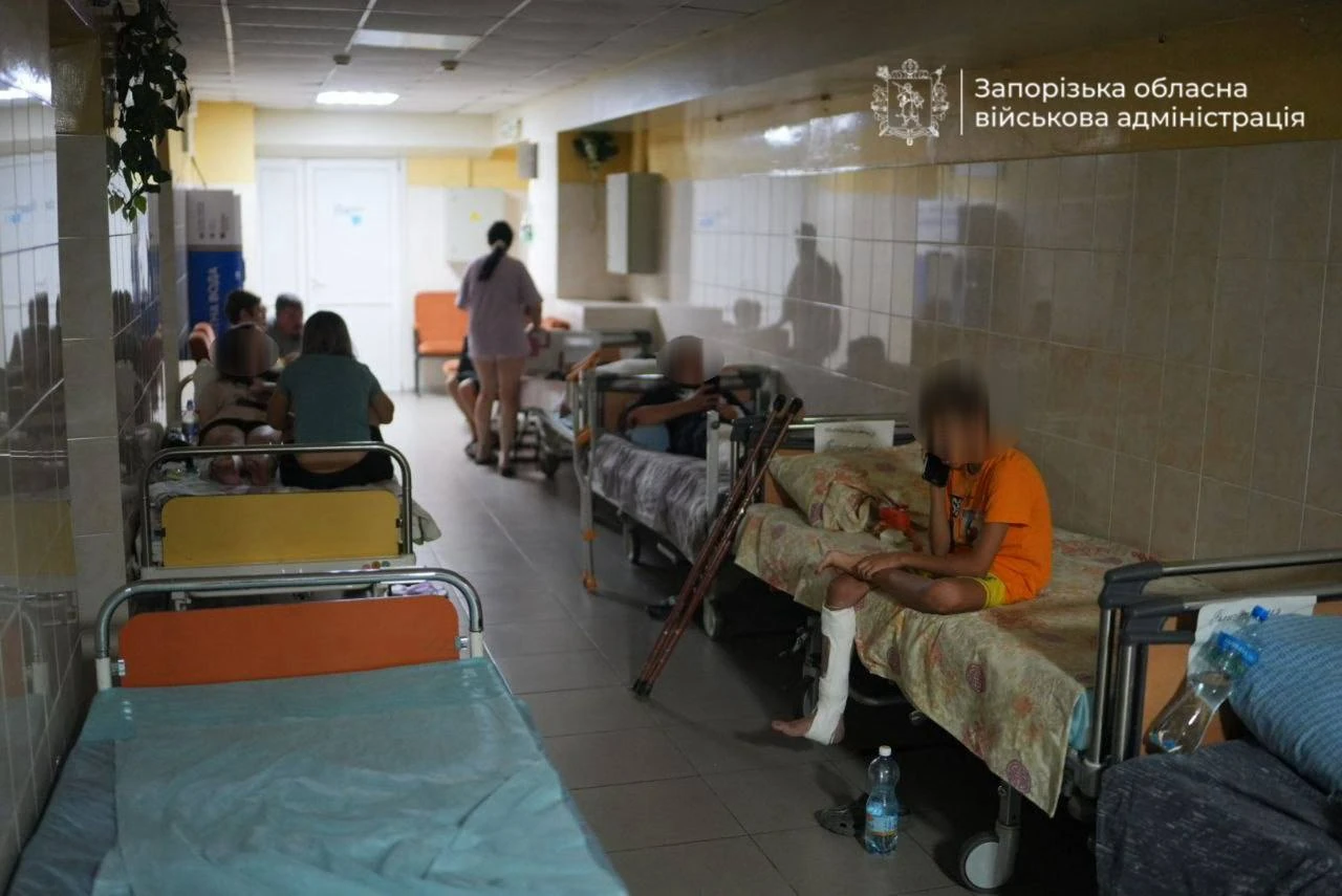 Хто виступив з інформацією про удар по дитячій лікарні у Запоріжжі 4 серпня