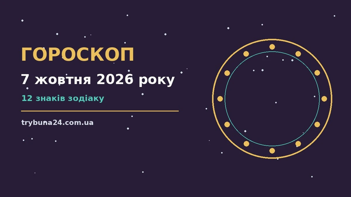 Гороскоп на 7 жовтня 2026 року: головні підказки дня про фінанси та особисте життя